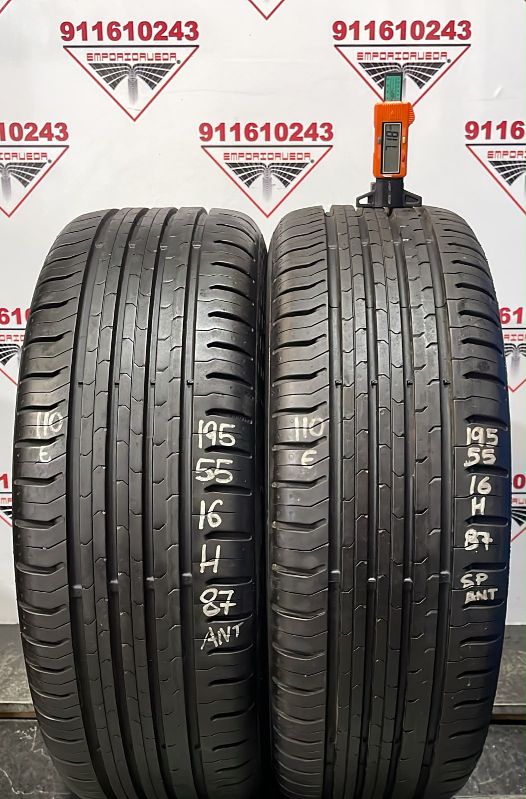 CONTINENTAL CONTIECOCONTACT 5 USADO  195/55 R16 87 H